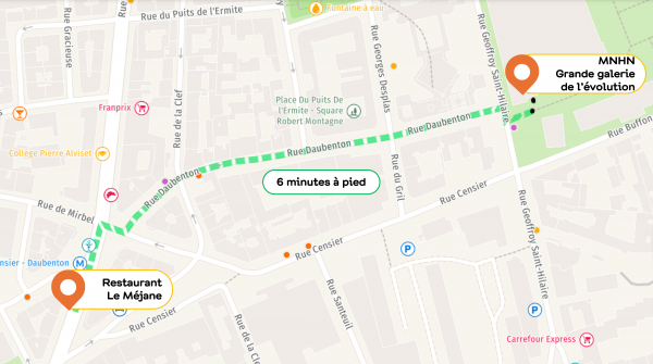 plan d’accès